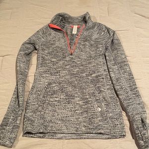 Iviva (kid lululemon) quarter zip athletic shirt